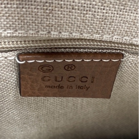 Gucci Bree GG Monogram Hobo Bag 👜 Excellent Preloved Condition w/ Dustbag & COA - Picture 14 of 17